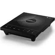1800W Portable Induction Cooker Digital Cooktop Countertop Burner with Kids Safety Lock, Touch Sensor Control and 6 Preset Functions