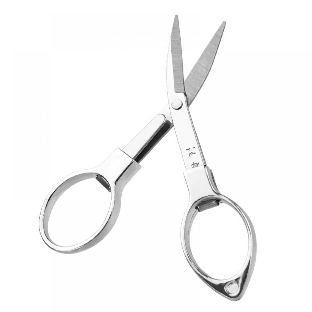 New Calcutta Braid Scissors 4" Stainless Serrated Blades & Rubber Handle CBSC-4