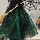 thumbnail image 2 of (Verde) Muñeca Bruja Navideña Halloween Escritorio Adornos Muñecas, 2 of 8
