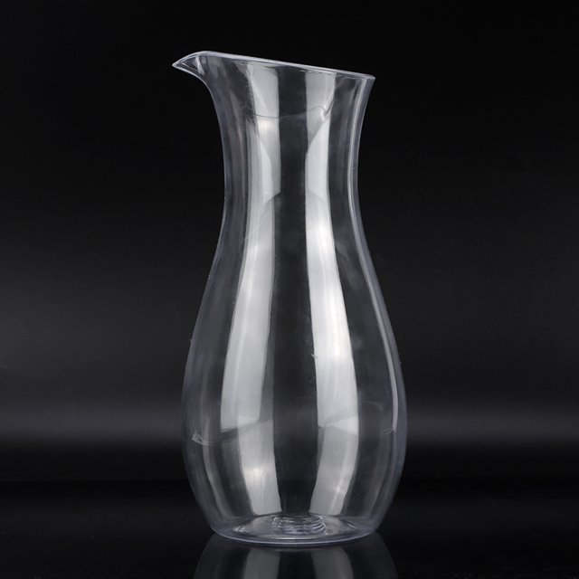 Acrylic Transparent Juice Bottle, Wine Beverage Container Kettle Carafe Plastic Juice Pitcher for Homemade Juice Cold Tea or for Milk Bottles Reusable Drinking Bottles