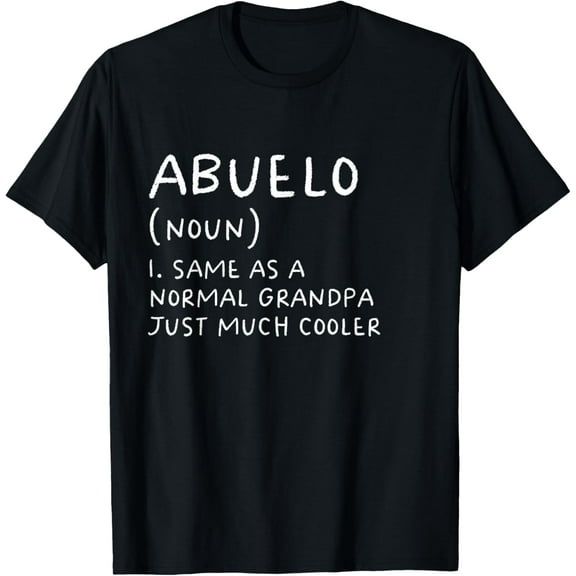t-shirt Abuelo Grandpa Definition Funny Spanish T-Shirt mens,black,women,funny,journey,Crew Neck, Short Sleeve,printing