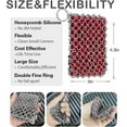 thumbnail image 4 of 316L Cast Iron Scrubber Cleaner, Large Cast Iron Chain Mail Scrubber - Chainmail Scrubber Sponge - Metal Skillet Scrubbing, Wok, Dutch Oven Cleaning Kit, 4 of 6