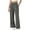 Dark Gray, variant on Wide Leg Pants for Women High Waist Yoga Pants Pull On Flare Trousers Casual Joggers for Women with Pockets Size S