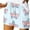 Light Blue, variant on DDAPJ pyju Wide Leg Shorts for Women Hawaiian Beach Shorts Tropical Palm Tree Printed Casual Aloha Drawstring Shorts Summer Vacation Short Pants with Pockets Prime Sales Today Blue L