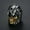 Gold, variant on Heavy Huge Stainless Steel Skull Ring men motorcycle riders and bikers rings Men-7-Black