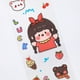 thumbnail image 4 of Pegatinas kawaii para álbum de recortes pegatinas bonitas fáciles de pelar impermeables PET estilo de dibujos animados patrón transparente transparente pegatinas Kawaii Anggrek Otros, 4 of 5