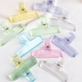 thumbnail image 6 of 10Pcs Clear Acrylic Paper Clip for Picture Document Drawing Board 75mm Long Paper Clip File Paper Clamp Food Bag Clip, 6 of 13