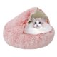 thumbnail image 4 of Cama para Con Nido Gatos Calmante Redonda Y Esponjosa Funda Capucha Interior, 4 of 9