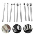 thumbnail image 3 of Wood Carving Drill Bit White Steel Engraving Bit Carbide Steel Root Milling Burr, 3 of 6