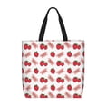 thumbnail image 1 of Balery Strawberry Bolsa de Mano para Mujeres con Cremallera, Bolsa de Gimnasio con Compartimentos, Bolsa para Laptop, Bolsa para Trabajo, 1 of 7