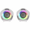 thumbnail image 1 of Bocinas Gamer BALAM RUSH GLIMM PENTA BG545 Inalambrica RGB Sonido Estereo 2.0 USB + Bluetooth 5.0 Blanco BR-941235, 1 of 6