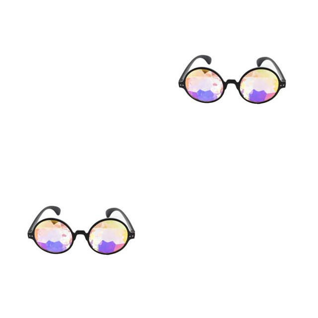 Qarigey Gafas de protección solar Ropa personalizada Gafas de fiesta Decoraciones Regalos para amigos Festival Gafas de sol Negro Lente de colofonia 2Conjunto