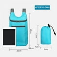 thumbnail image 3 of Lightweight Packable Shoulder Backpack Hiking Daypacks Small Casual Foldable Outdoor Bag 20L, 3 of 5