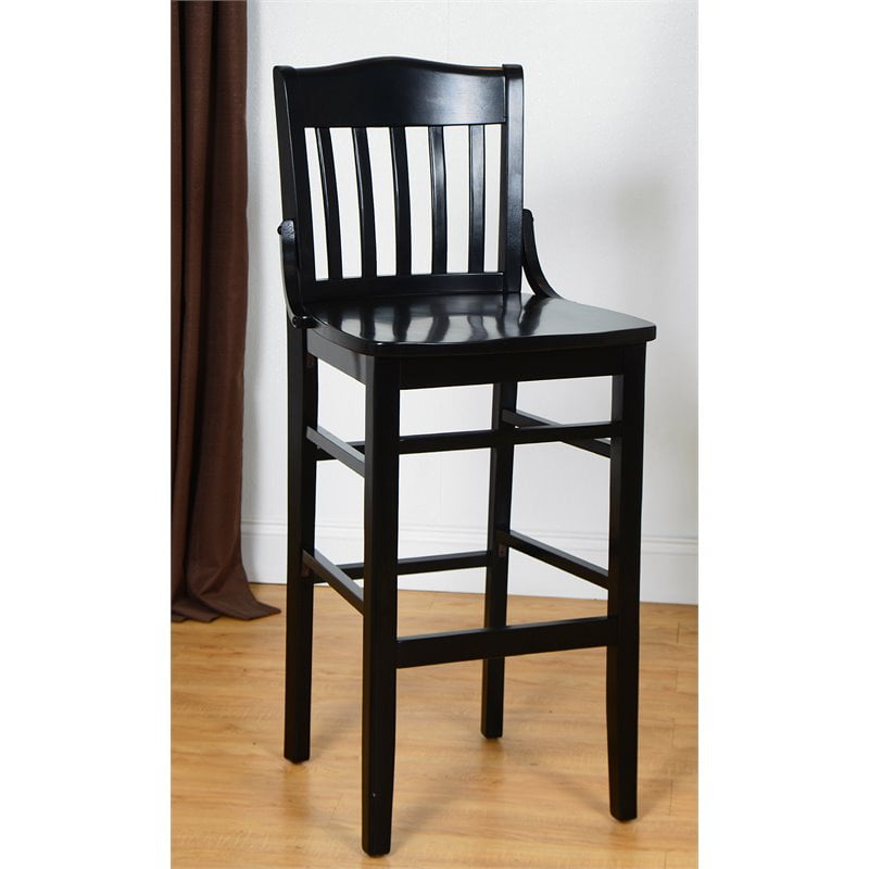 Schoolhouse Bar Stool in Black Walmart Canada
