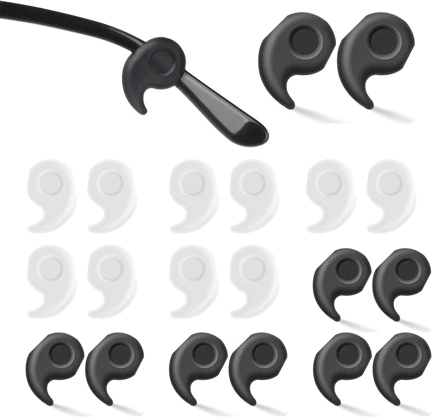 AntiSlip Glasses Ear Hook Grip, Eyeglasses Retainers