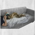 thumbnail image 6 of Chihuahua Soft Flannel Fleece Throw Blanket, I Love My Dog with a Paw Print and Photo of Pet, Cozy Plush for Indoor and Outdoor Use, 50" x 60", Sand Brown Grey, by Ambesonne, 6 of 6