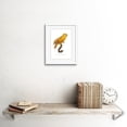 thumbnail image 2 of Yellow Amazon Bird Art Print Framed Poster Wall Decor 9x7 inch, 2 of 5