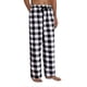 thumbnail image 3 of Mens Pajama Pants Christmas Plaid Pj Pants With Pockets Wide Leg Sleep Pants g2024127338 26s, 3 of 4