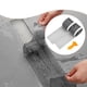thumbnail image 4 of 2 piezas de cubierta de malla para desagüe de ducha, fácil de instalar, antibloqueo, gris para desagüe de suelo, para lavandería, fregadero, 4 of 9