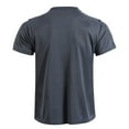 thumbnail image 5 of OGLCCG Tactical T Shirt for Men Short Sleeve Crewneck Workout Shirts Summer Lightweight Outdoor Casual Running Gym Athletic Tees Shirts,L,Gray, 5 of 8
