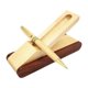 thumbnail image 4 of Juego de bolígrafos de madera con estuche, suministros de escritura suaves para hombre, creativos, de oficina, premium., 4 of 9