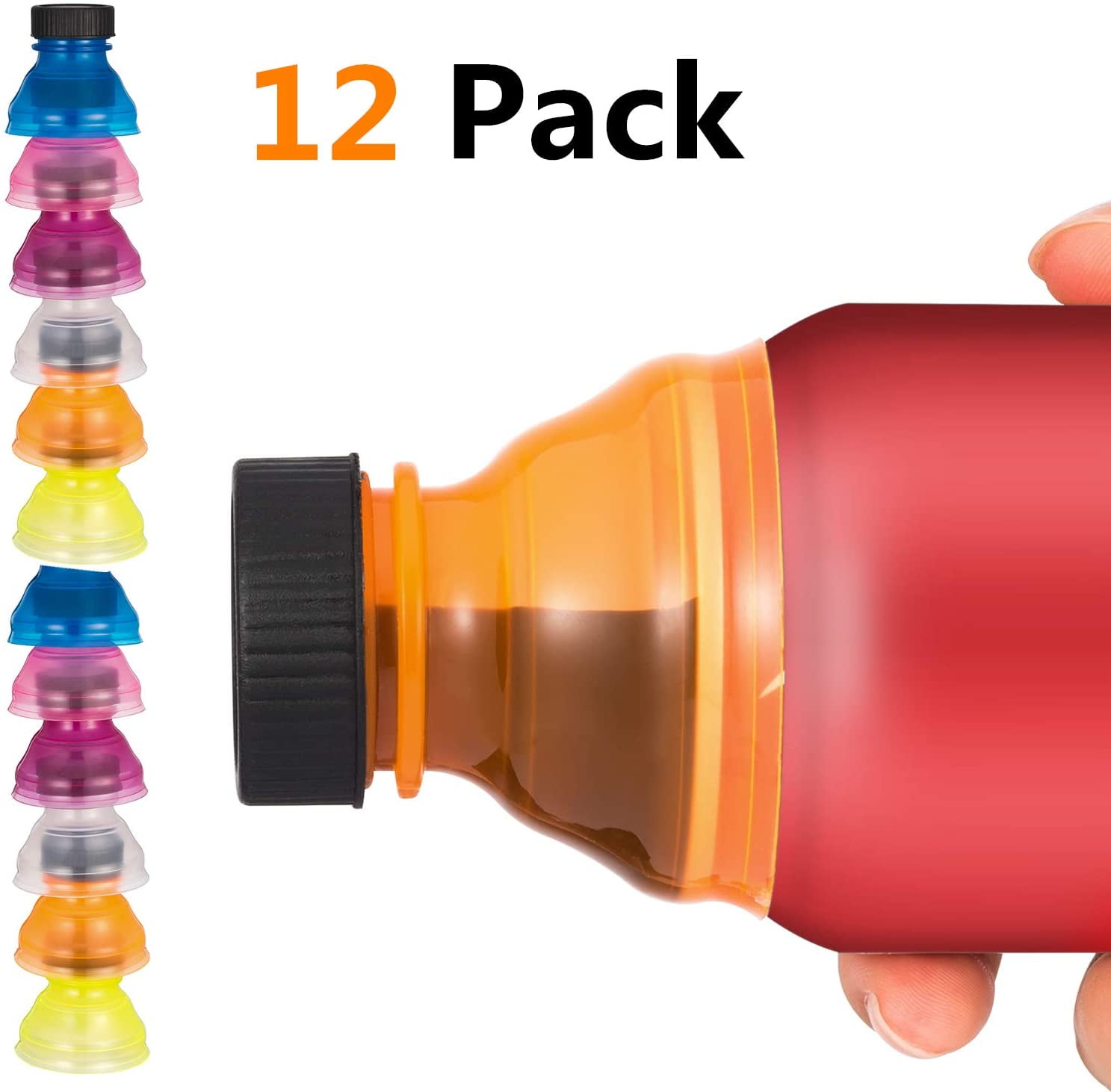 12 PCS Can Covers, Clear Soda Can Lids Cover For Soda Beer Energy Drinks Juice Seltzer Reusable Bottle Lid Caps For Fizzy Drink Accessories Beach Gadgets BPA-Free - Walmart.com