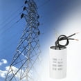 thumbnail image 5 of Uxcell 45uF CBB60 Running Capacitor, 2 Pcs Run Capacitor with 2 Wires, AC 450V Start Up Motor with Frequency of 50Hz/60Hz, Suitable for Air Compressors, Pumps (White, 90x45mm), 5 of 6