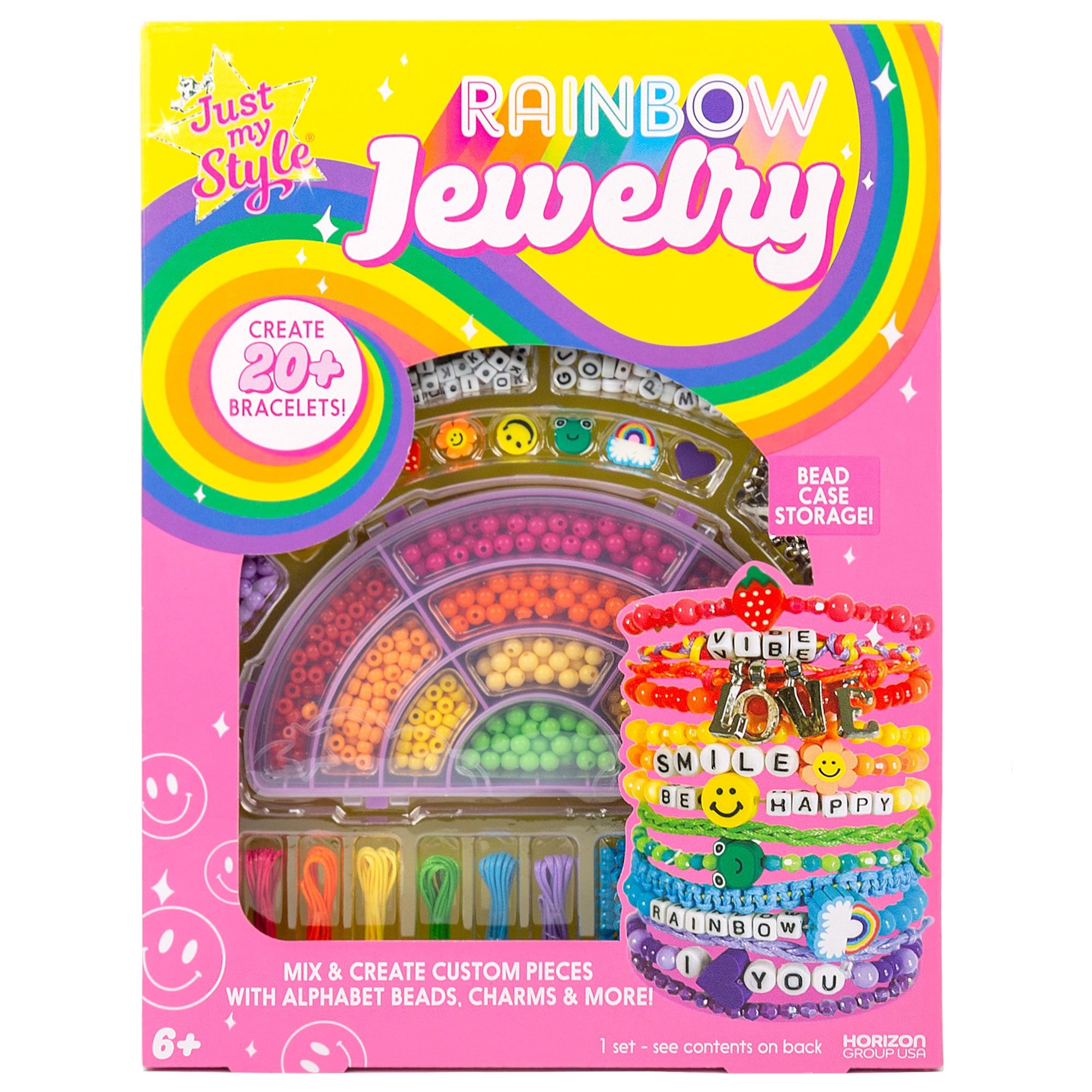 Just My Style Rainbow Jewelry - Bead Bracelet Kit photo 1