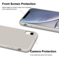 thumbnail image 3 of ATTOE Case for iPhone XR Case 6.1 inch 2018, Soft Silicone Gel Rubber Bumper Phone Case with Anti-Scratch Microfiber Lining Hard Shell Shockproof Full-Body Protective Case Cover - Pink Sand, 3 of 5