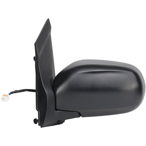 66026M - Fit System Driver Side Mirror for 00-06 Mazda MPV, black, foldaway, Heated Power