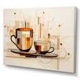 thumbnail image 2 of Designart "Modest Coffee Cup Design II" Utensils Canvas Prints, 2 of 7