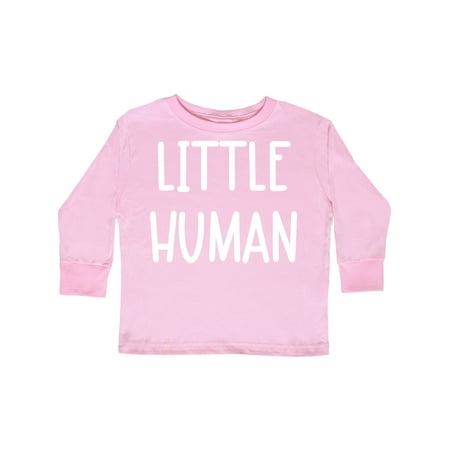 

Inktastic Baby Little Human Gift Toddler Boy or Toddler Girl Long Sleeve T-Shirt