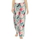 thumbnail image 1 of Fotbe Roses and Butterflies Pantalones de Pijama para Mujer, Pantalones de Dormir, Pantalones Pj con Cordón y Bolsillos-X-Large, 1 of 6