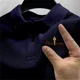 thumbnail image 5 of Polo de verano nuevo para hombre, de moda y transpirable, de alta calidad, superventas, cuello polo, manga corta, informal, estampado b, 5 of 5