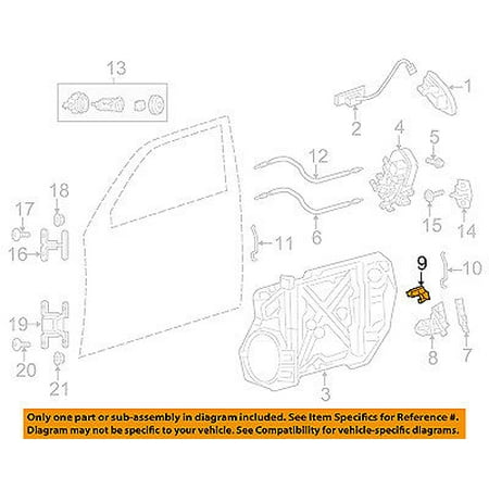 Dodge CHRYSLER OEM 11-16 Charger Front Door-Support Bracket Left 68104013AA