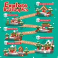 thumbnail image 3 of Bloques Magneticos Timetome T150 Construccion STEM Navidad 150 Piezas, 3 of 5