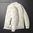 thumbnail image 4 of Chaquetas de invierno para hombre, Parka gruesa con cuello levantado, abrigos para hombre, chaquetas informales de algodón polar cálido para hombre, ropa masculina 4XL 5XL, 4 of 5