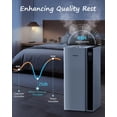 thumbnail image 2 of Humidifier Large Room, 5.3Gal/20L Warm & Cool Mist Humidifiers for Home 1500 sq ft, Whole House Humidifier, Humidifiers for Bedroom Home Plants Office Large Areas, White, 2 of 7