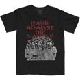 thumbnail image 1 of Rage Against The Machine T-Shirt Unisexe Masques de Crowd, 1 of 3