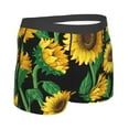 thumbnail image 3 of Kll Sunflower Men'S Cotton Boxer Briefs Underwear-Large, 3 of 9