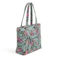 thumbnail image 2 of Vera Bradley Women's Cotton Vera Tote Bag Rosy Outlook, 2 of 7