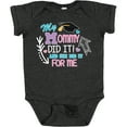 thumbnail image 3 of Inktastic My Mommy Did It and She Did It for Me with Graduation Cap Girls Baby Bodysuit, 3 of 5
