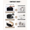 thumbnail image 4 of Bolsa de cosméticos EACHY Travel, bolsa de maquillaje impermeable, negra, 4 of 8