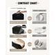thumbnail image 4 of Bolsa de cosméticos EACHY Travel, bolsa de maquillaje impermeable, negra, 4 of 8
