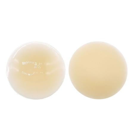 BEBUTTON Underwear Women Women s Nipple Covers Reusable Strong Adhesive Silicone Seamless Cake Cover Sticky Bra