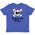thumbnail image 3 of Inktastic Daddy's Little Rocker Skull Youth T-Shirt, 3 of 5