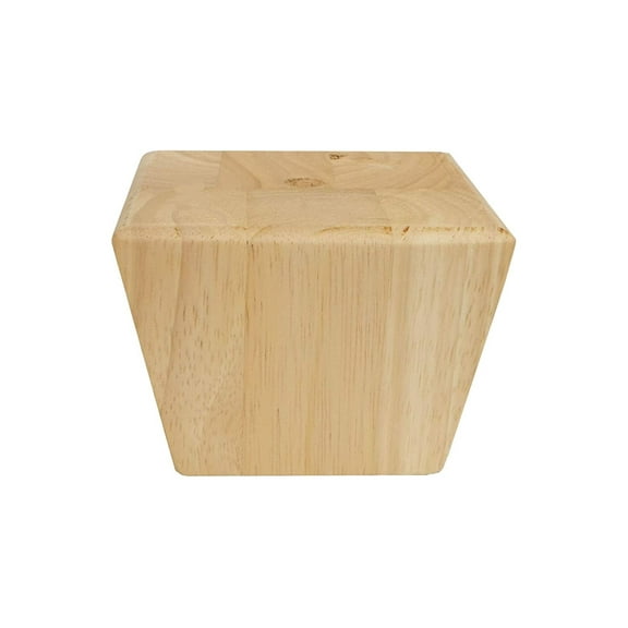 BingLTD - 2 3/4” Unfinished Square Tapered Hardwood Sofa Legs - Set of 4 (ST308-UNF)