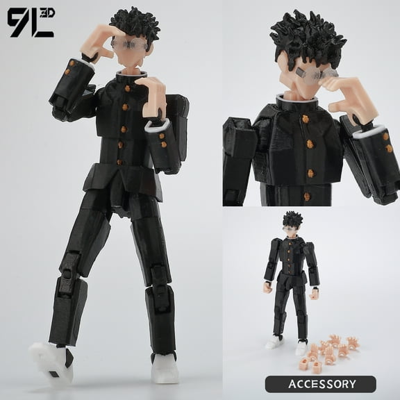 ​ 9L3D Dandadan Heroes AyaseMomo Dantalian LUCKY13 Titan13 Multi-Jointed T13 Dummy13 Anime Action Figure Collectible Toys Gifts
