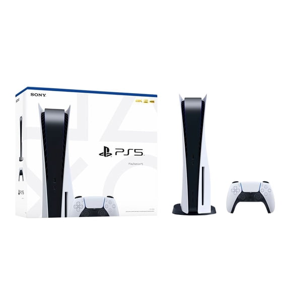 Restored TEC Sony PlayStation_PS5 Gaming Console (Disc Version), Sony PlayStation - 5 (Refurbished)