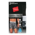 Hanes Men's Boxer Briefs Pack, MoistureWicking Cotton Blend Underwear 3Pack, OdorControl Sexy